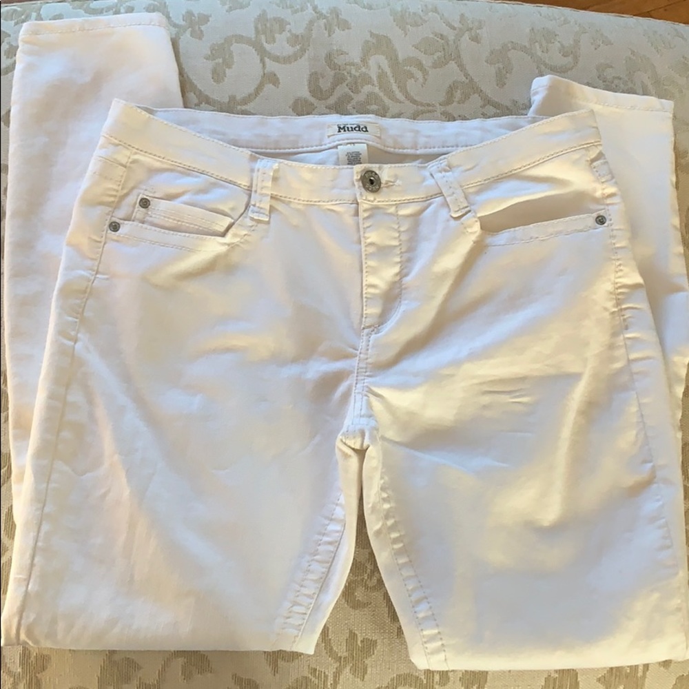 Mudd White Skinny Jeans